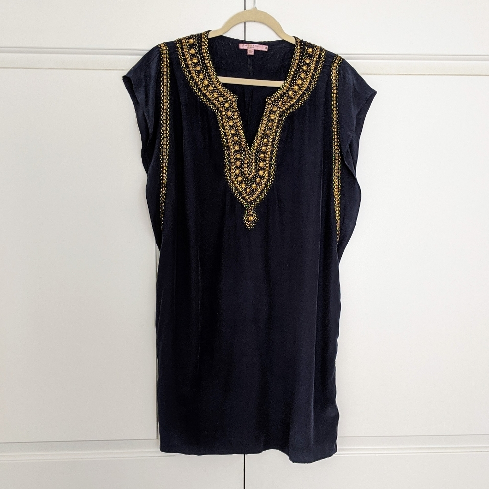 Calypso St Barth Elliot Embellished Caftan Dress